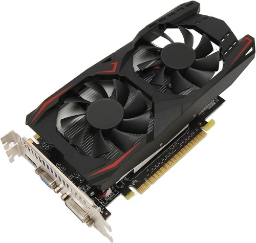 GOWENIC GTX1050Ti Graphics Card, 4GB DDR5 128bit High Speed Gaming Video Card for Desktop PC, VGA DVI Ports, Low Noise Dual Cooling Fans (GTX1050Ti 4GB DDR5 128bit)   - Lot 232