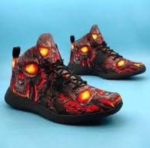 European And American Style Magma Skeleton Men's Cool Casual Sports Shoes, Road Running Shoes Eur 40  - Lot 260