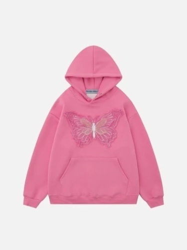 Aelfric Eden Denim Butterfly Hoodie S  - Lot 269