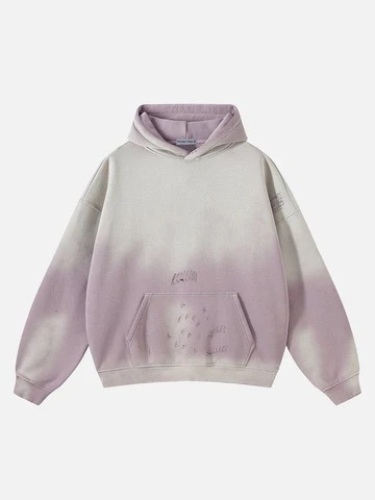 Aelfric Eden Distressed Tie Dye Washed Hoodie M  - Lot 284