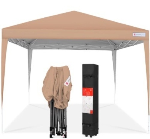Outdoor Portable Pop Up Canopy Tent w/ Carrying Case, 10x10ft - Lot 416