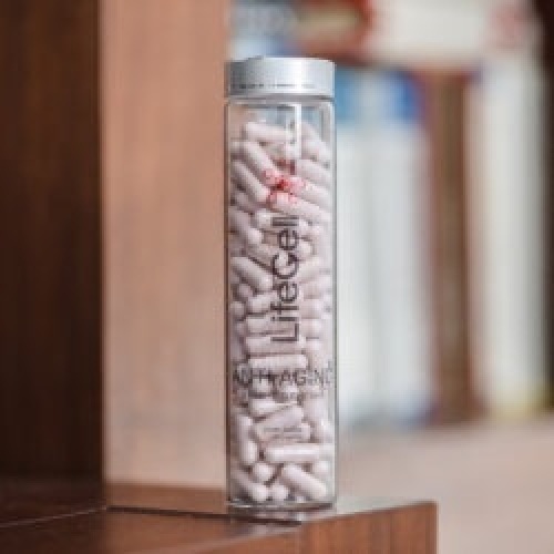 LifeCell Anti-Aging supplement containers no lids  - Lot 334