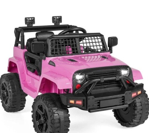 12V Kids Ride-On Truck Car w/ Parent Remote Control, Spring Suspension - Lot 512