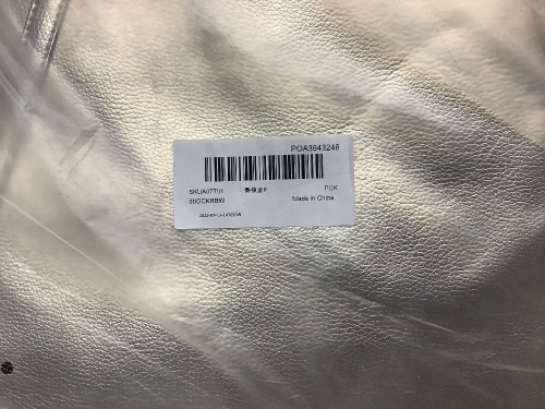 Gold tote bag - Lot 339