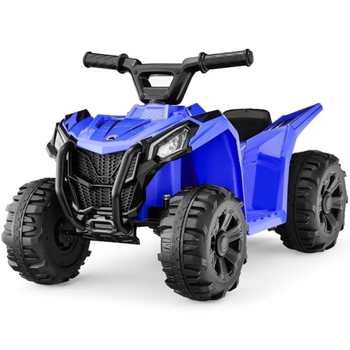 6V Kids Ride-On 4-Wheeler Quad ATV Car w/ 1.8mph Max Speed, Treaded Tires - Lot 460