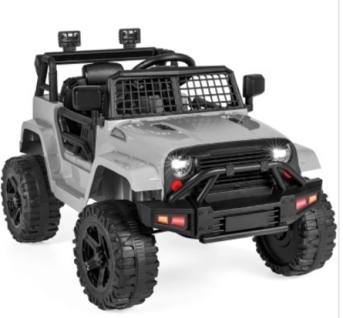 12V Kids Ride-On Truck Car w/ Parent Remote Control, Spring Suspension - Lot 472