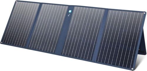  Anker 625 Portable 100W Solar Panel with Adjustable Kickstand, Compatible with Powerhouse 256Wh, 512Wh, and 1229Wh  - Lot 46