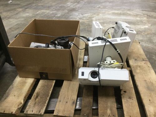 Lot of (4) Hitachi Projectors  - Lot 57
