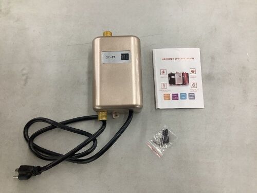 Mini Tankless Instant Water Heater  - Lot 143