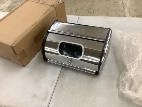 Stainless Steel Bread Box  - Lot 152