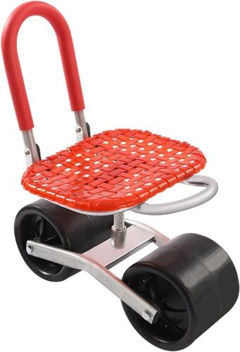 Mini Garden Cart Rolling Work Seat  - Lot 320