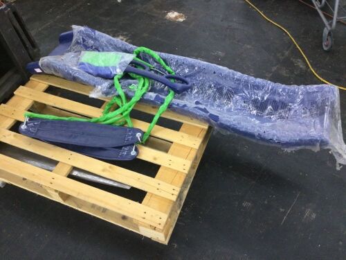 Playground Pieces - Slide, 2 Swings, Rings & Canvas Top  - Lot 345