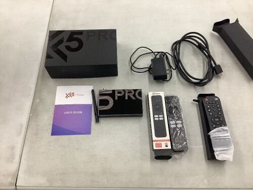 X5 Pro Smart Media Box  - Lot 366