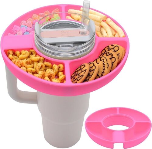 Lot of (11) Silicone Snack Bowl for Stanley Tumbler with Handle  - Lot 318