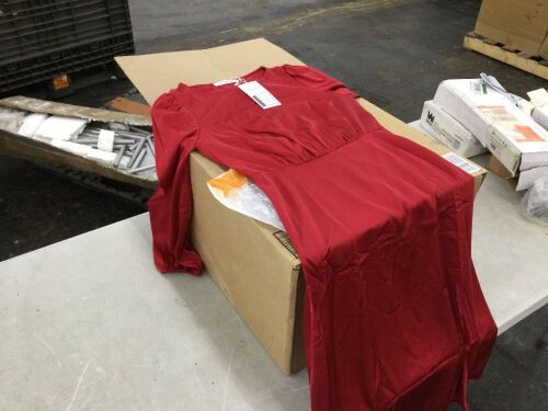 Lot of (23) Tonmild Satin Long Sleeve Dress, Multiple Sizes - Lot 329