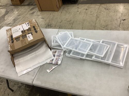 Plastic Shoe Storage Boxes, 20 Pack - Lot 621
