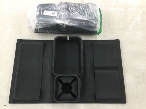 Lot of (2) Silicone Couch Cup Holder Armest Tray with Side Pockets - Lot 474