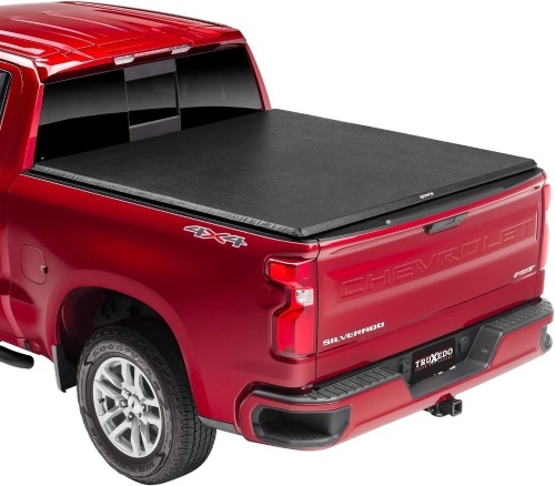 RealTruck TruXedo TruXport Soft Roll Up Truck Bed Tonneau Cover | 272601 | Fits 2019 - 2024 Chevy/GMC Silverado/Sierra, works w/ MultiPro/Flex tailgate 6' 7" Bed (79.4")  - Lot 144