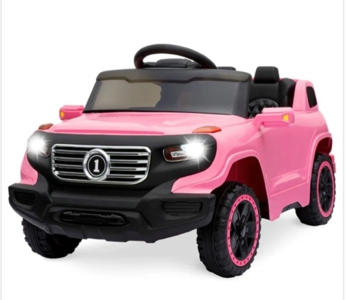 6V Kids Ride-On Car Truck Toy w/ RC Parent Control, 3 Speeds, Lights, Horn - Lot 212