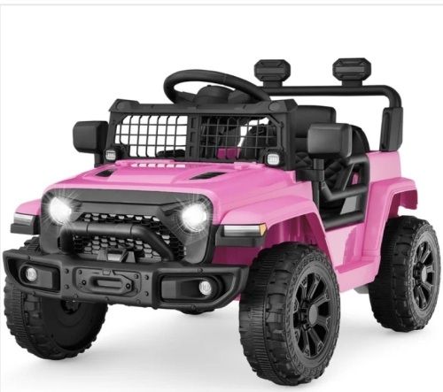 6V Kids Ride-On Truck Car w/ Parent Remote Control, 4-Wheel Suspension - Lot 469