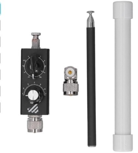 QRP Shortwave Antenna Portable Small Loop Antenna HF Full Band Tuned FM Aviation UV for Signal Reception Transmission Signal Reception - Lot 487
