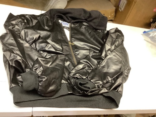 Aelfric Eden black zip up  jacket size small - Lot 368