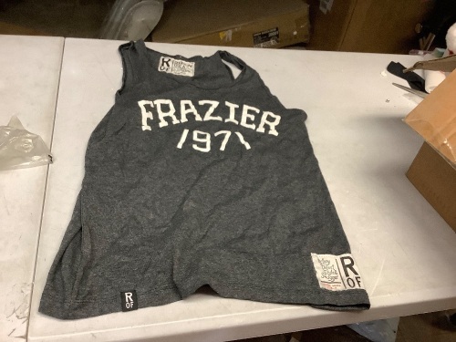 Frazier mens 1971 black tank size medium - Lot 373
