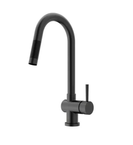 Vigo Gramercy 1.8 GPM Single Hole Pull Down Kitchen Faucet - Lot 406