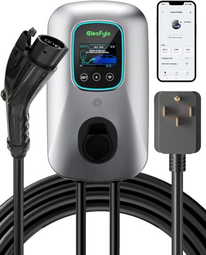 ElecFylo Smart Level 2 EV Charger for Home - Lot 7376