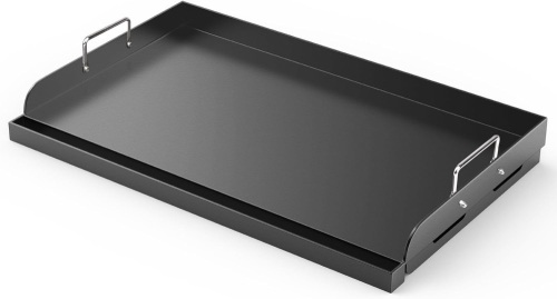 Nonstick Coating Griddle Plate for Gas Grill, 25" x 16" Universal Griddle Flat Top Plate Insert for Gas Stove/Charcoal/Gas Large Grill Flat Top Griddle for Camping, Tailgating, Parties - Lot 7460