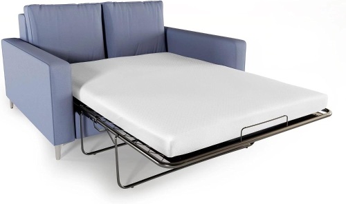 4.7 Inch Cool Gel Memory Foam Mattress Replacement with Washable Cover for Sleeper Sofa and Couch Beds, Full Size, CertiPUR-US Certified (Sofa Not Included) - Lot 7470