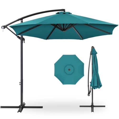 Offset Hanging Patio Umbrella - 10ft - Lot 7517