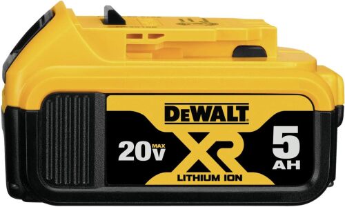 DEWALT 20V MAX 5 Ah Lithium Ion Battery - Lot 7620