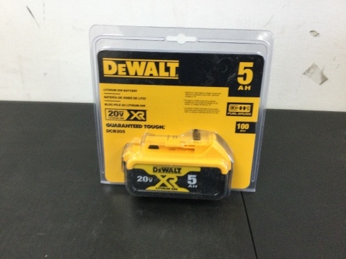 Dewalt DVB205 SAH Battery - Lot 7802