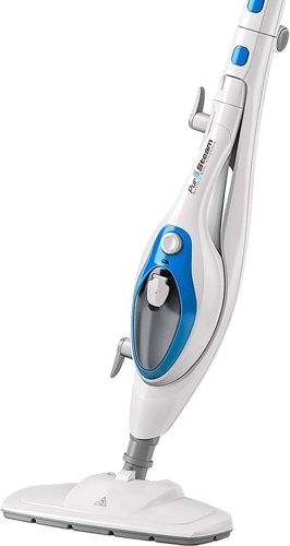 PurSteam 10-in-1 Steam Mop, Floor Steamer with Detachable Handheld Steam Cleaner for Tile, Hardwood Floors - Lot 7810