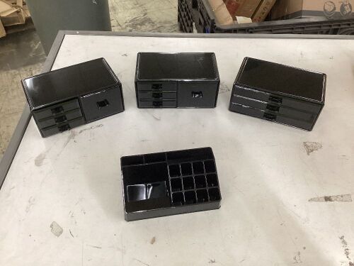 Cosmetic Storage Containers  - Lot 343