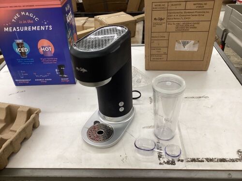Mr. Coffee Single-Serve Iced and Hot Coffee Maker - Lot 374
