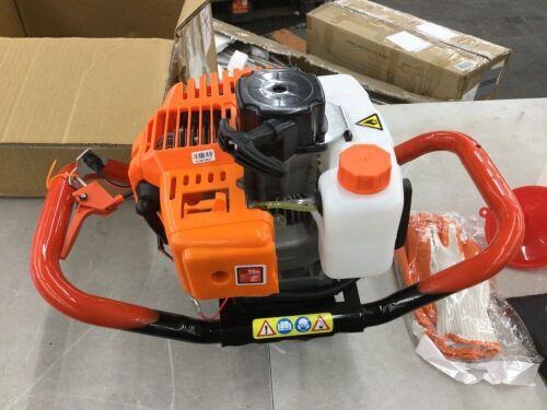 2 Stroke Gas Powered Post Hole Digger - No Auger Bit  - Lot 387