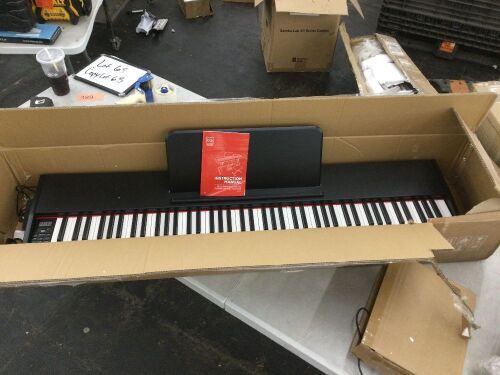 88 Key Digital Piano with Fully Weighted Keys - No Stool or Stand  - Lot 388