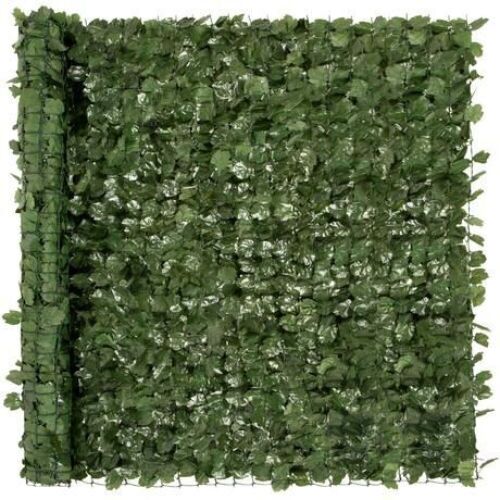 Outdoor Faux Ivy Privacy Screen Fence, 96" x 72"  - Lot 476