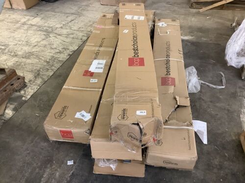 Lot of (4) Cantilever Patio Umbrellas - Uninspected - Lot 557