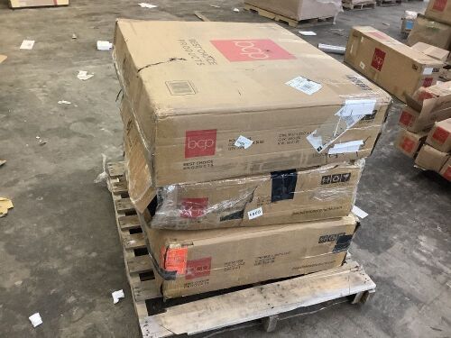 Lot of (3) Futon Couches - Uninspected - Lot 666