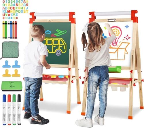 JOYOOSS Kids Double Sided Art Easel  - Lot 313
