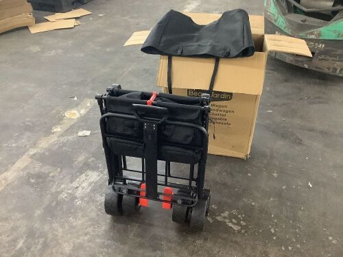 BEAU JARDIN Collapsible Folding Beach Wagon - Lot 165