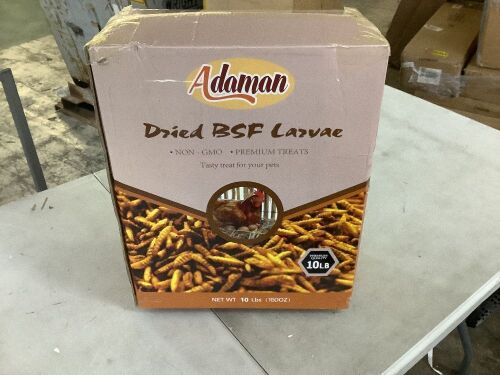 Adaman Dried Black Soldier Fly Larvae 10lb  - Lot 311