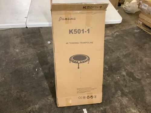 Panana 48" Folding Fitness Trampoline  - Lot 159