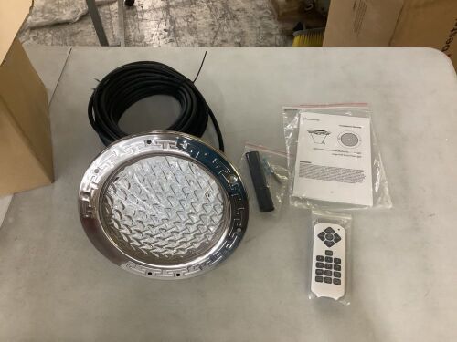 50' 12V LED Pool Light 10"  - Lot 58