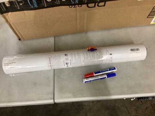 Warasee Magnetic Dry Erase Whiteboard Paper, 24" x 36" - Lot 123