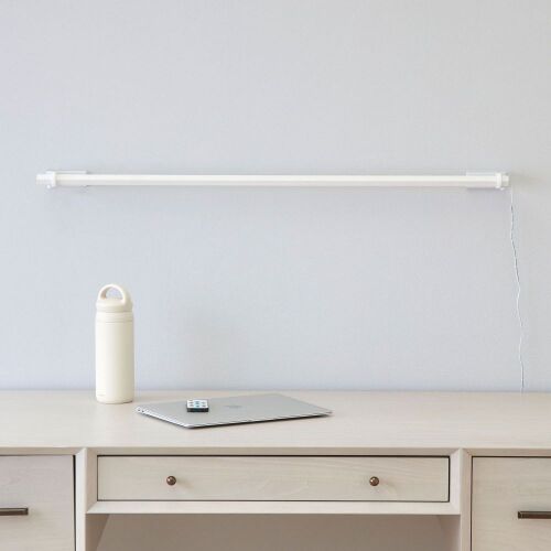 Pottery Barn Ambient Light Rod, White, 36"  - Lot 302
