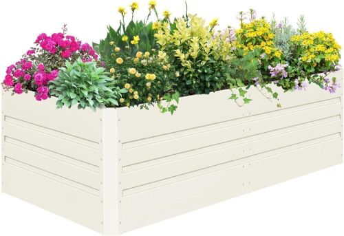  SnugNiture Galvanized Raised Garden Bed, 6x3x2FT  - Lot 328